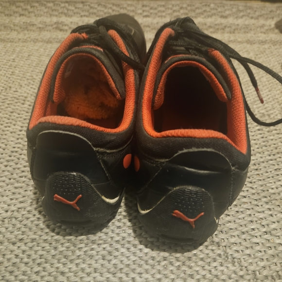 Puma x Ferrari Drift Cat 4 SF Shoes Leather Driving Sneaker Men’s Size 10.5 Blk - Picture 5 of 11